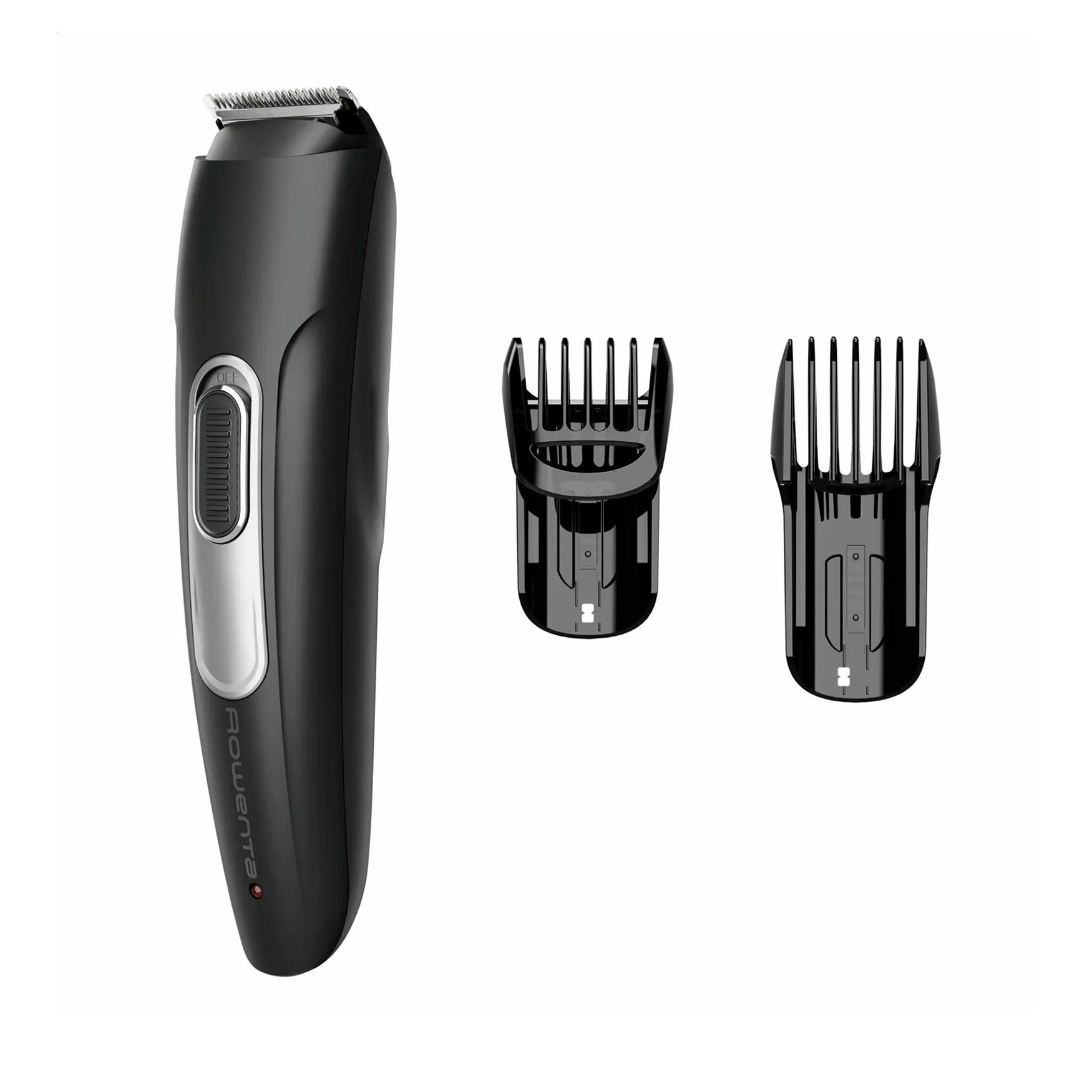 Тример для бороди та вусів Rowenta Stylis Easy 2 насадки, чорний (TN2804E0)